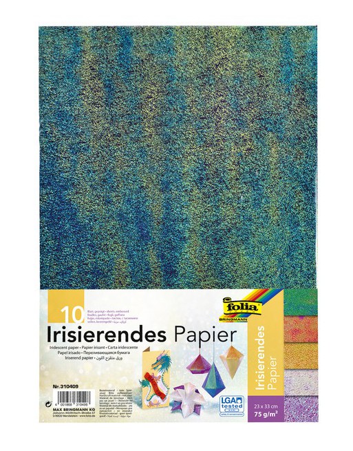 Iriserend papier Folia...