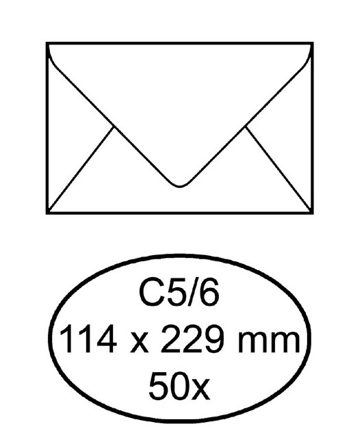 Envelop Quantore bank C5/6...