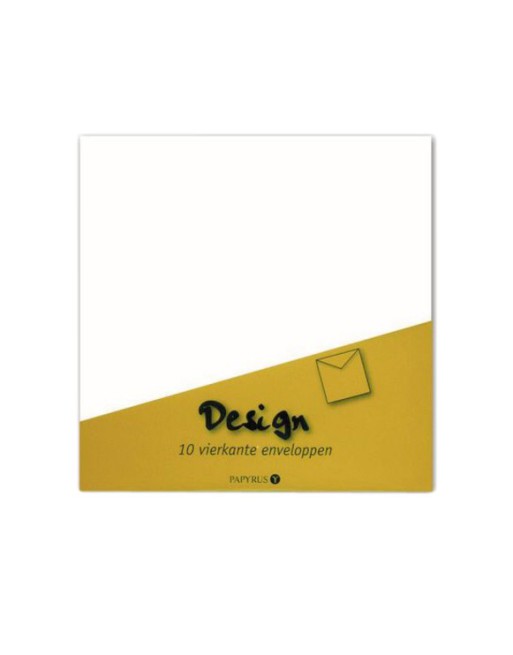 Envelop Papyrus 140x140mm wit