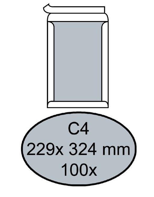 Envelop Quantore bordrug C4...