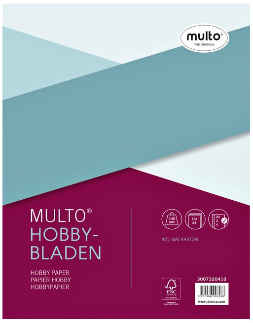Interieur Multo hobbypapier...