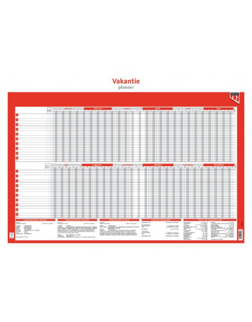 Vakantieplanner 2021 Quantore