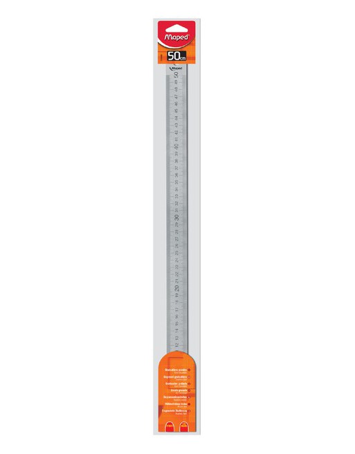Liniaal Maped staal 50cm