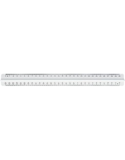 Liniaal M+R 300mm met...