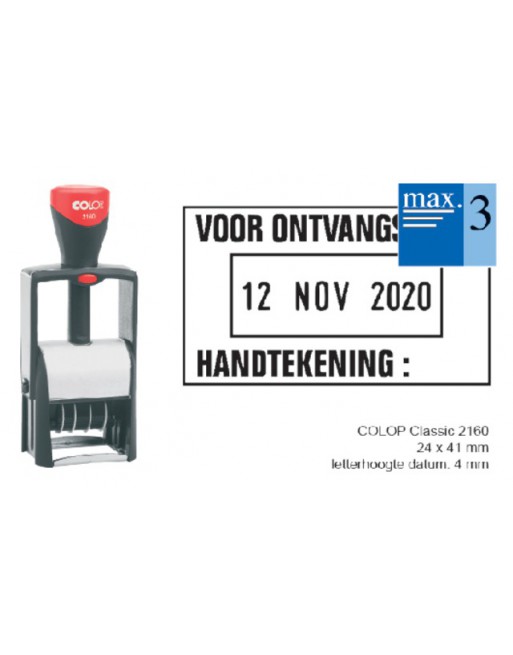 Woord-datumstempel Colop...