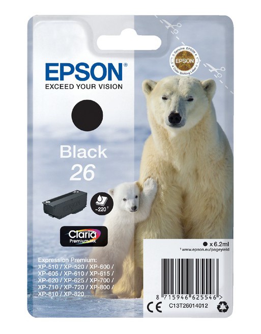 Inktcartridge Epson 26...