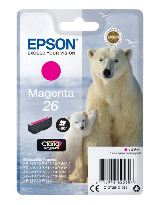 Inktcartridge Epson 26...