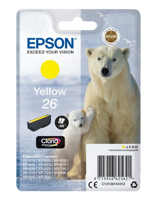 Inktcartridge Epson 26...