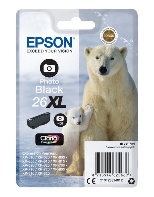 Inktcartridge Epson 26XL...