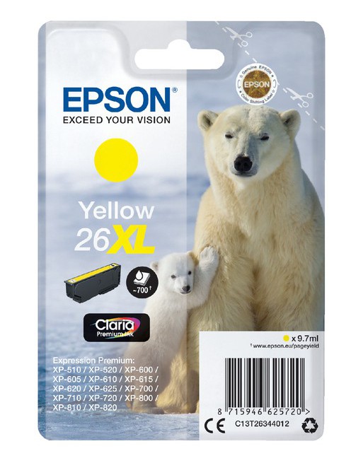 Inktcartridge Epson 26XL...