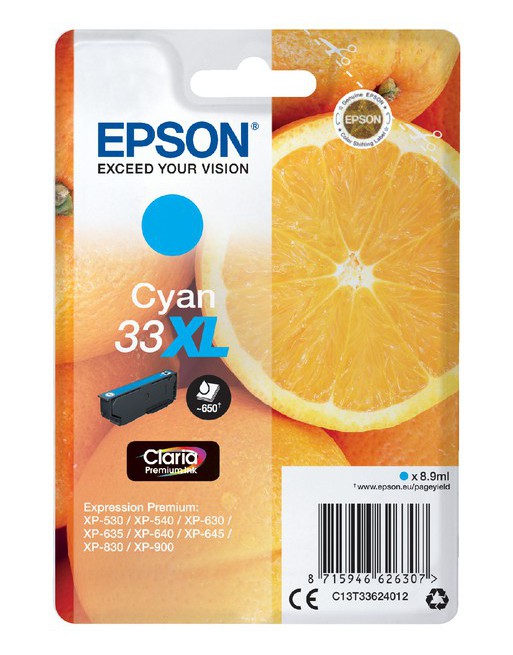 Inktcartridge Epson 33XL...