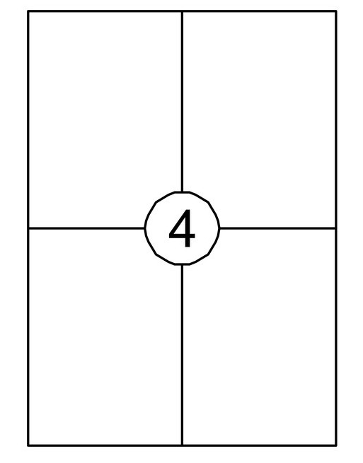 Etiket Quantore 105x148mm...