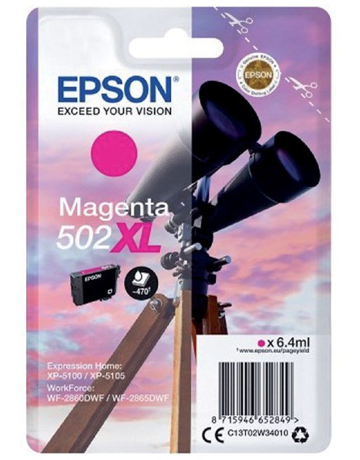 Inktcartridge Epson 502XL...