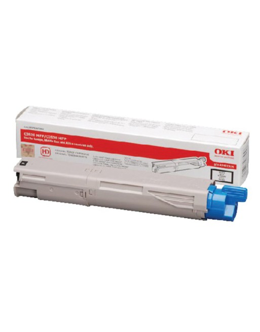 Toner Oki 43459324 zwart
