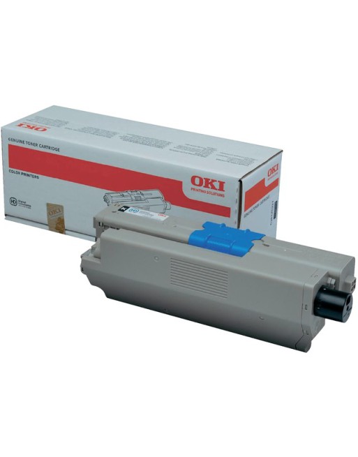 Toner Oki 44973536 zwart