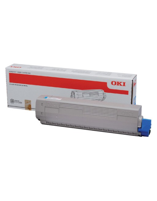 Toner Oki 44844507 blauw