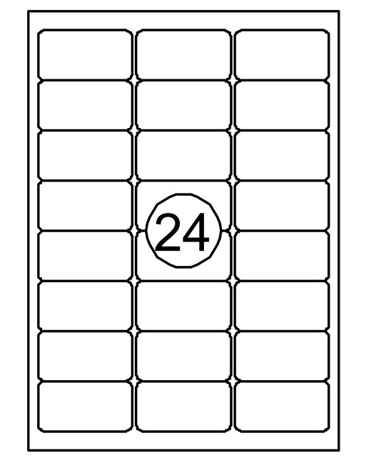 Etiket Quantore 63.5X33.9mm...