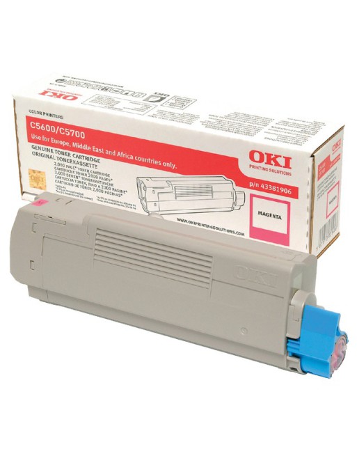 Toner Oki 43381906 rood