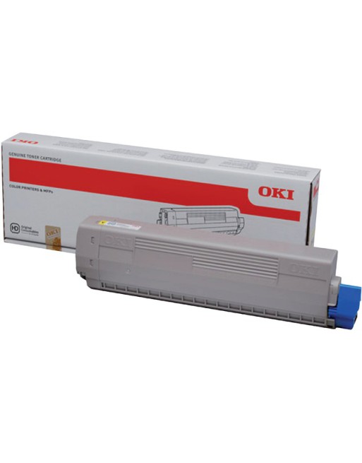 Toner Oki 44844613 geel