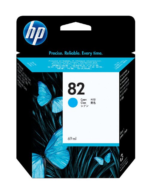 Inktcartridge HP C4911A 82...