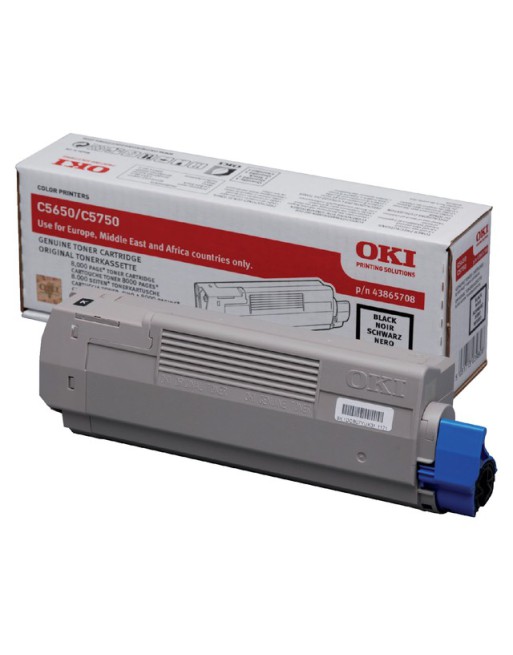 Toner Oki 43872307 blauw