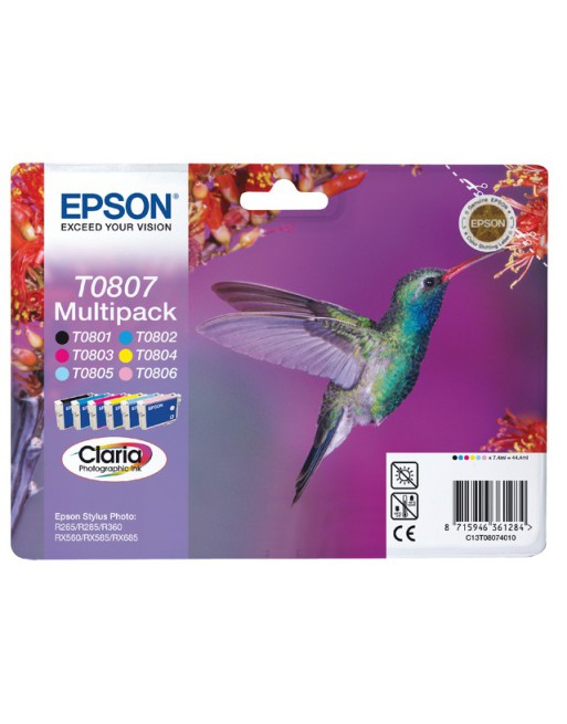 Inktcartridge Epson T0807...