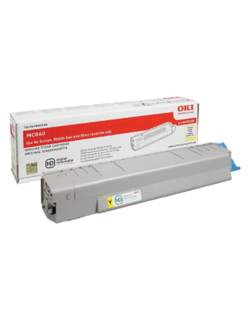 Toner Oki 44059209 geel