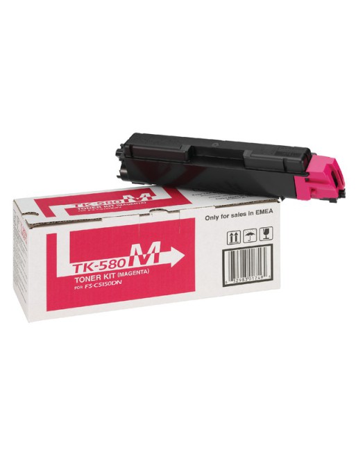 Toner Kyocera TK-580M rood