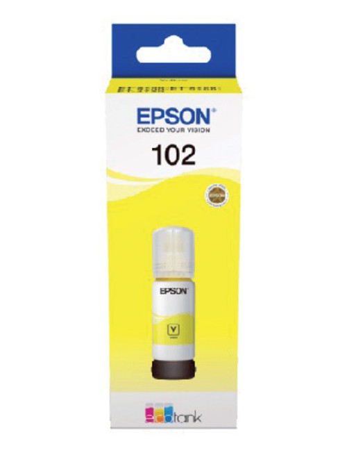 Navulinkt Epson 102 T03R4 geel