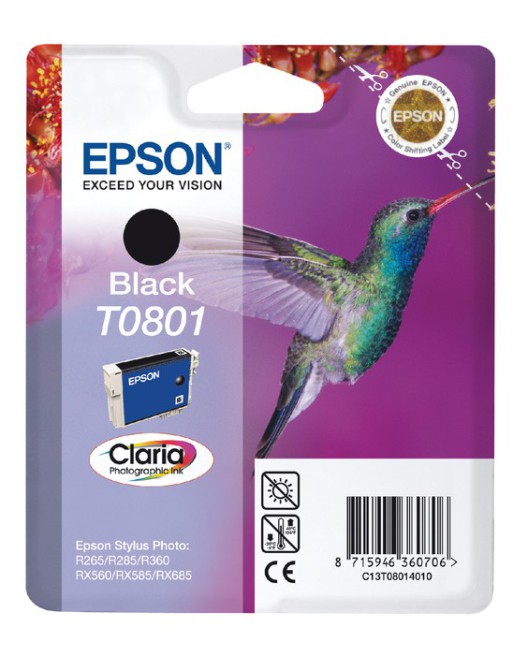 Inktcartridge Epson T0801...