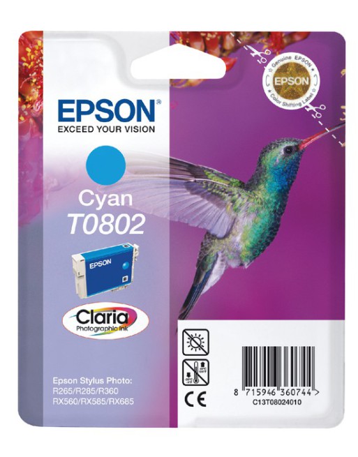 Inktcartridge Epson T0802...