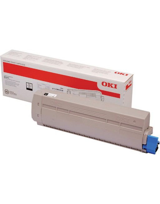 Toner Oki 45862818 zwart