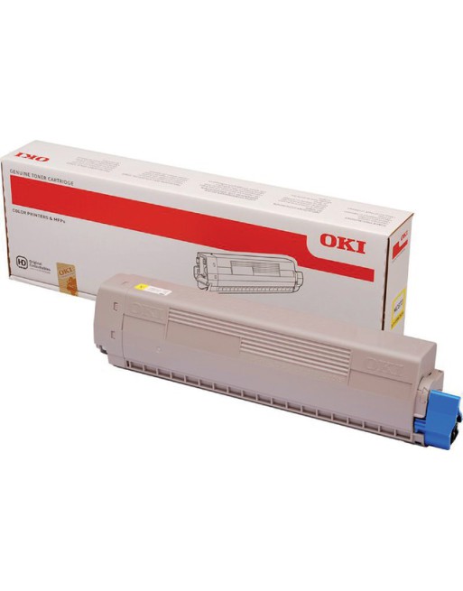 Toner Oki 45862814 geel