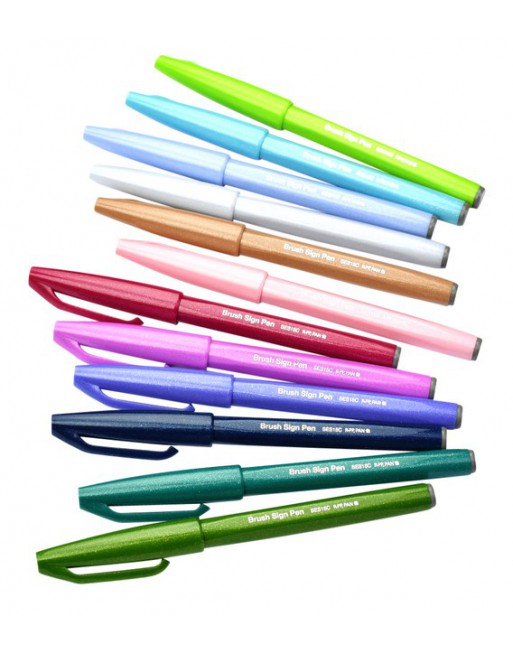 Brushpen Pentel Sign SES15C...