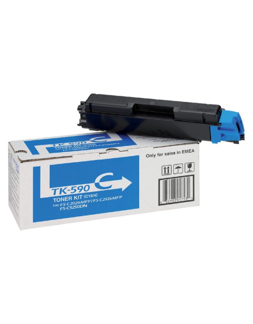 Toner Kyocera TK-590C blauw