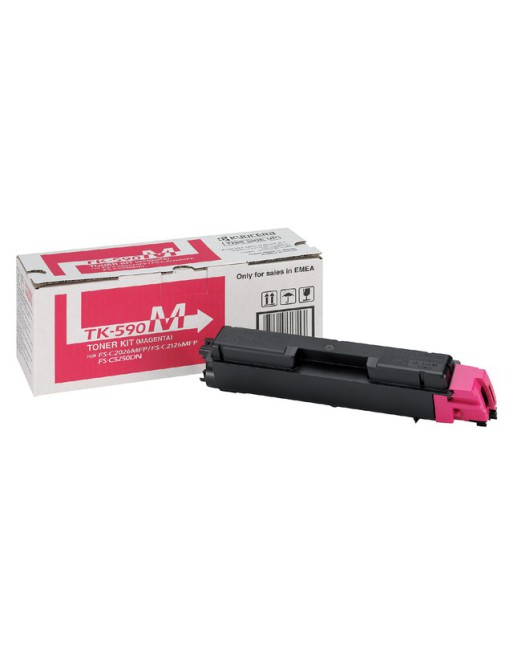 Toner Kyocera TK-590M rood