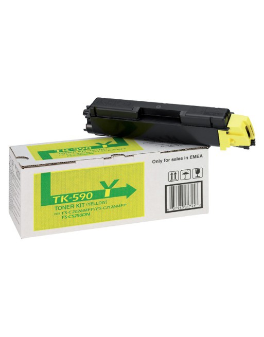 Toner Kyocera TK-590Y geel