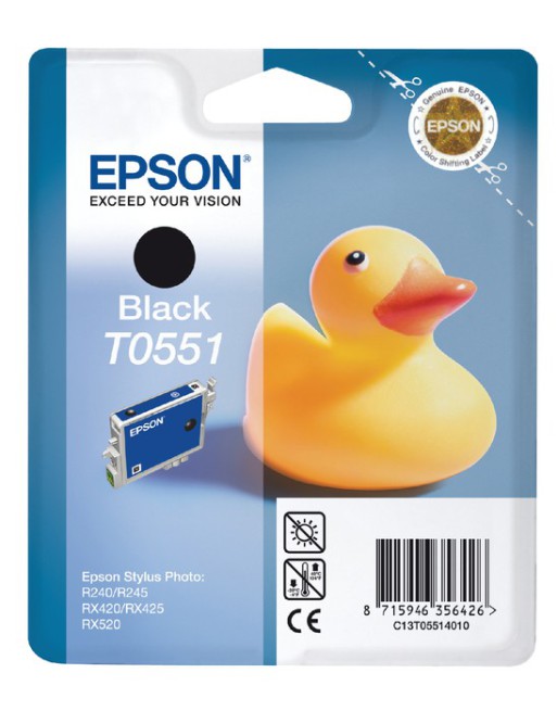 Inktcartridge Epson T0551...