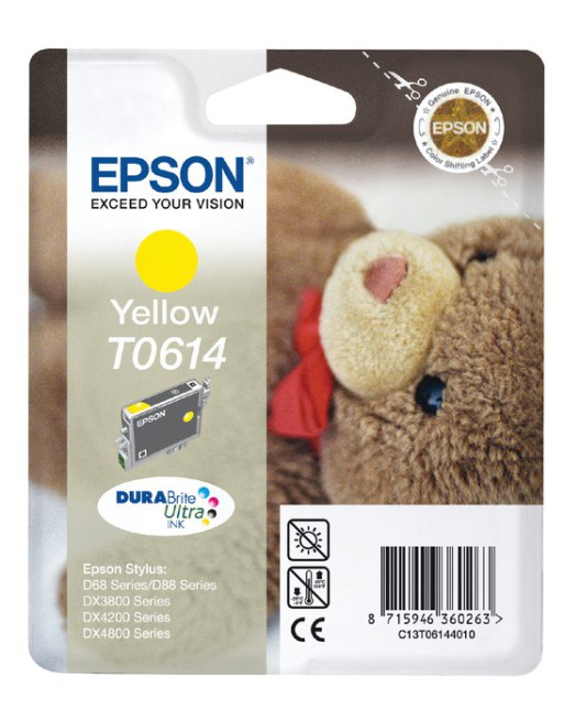Inktcartridge Epson T0614 geel