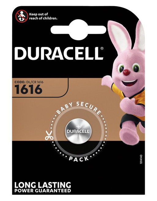 Batterij Duracell knoopcel...