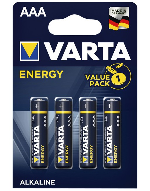 Batterij Varta energy 4xAAA