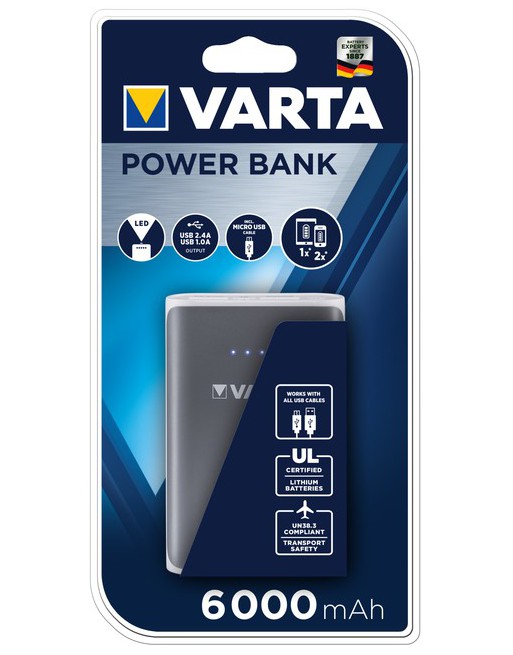 Powerbank Varta 6000mAh