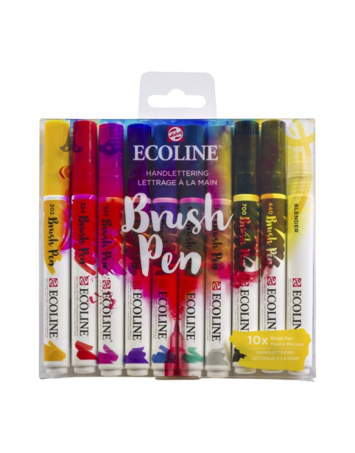 Brushpen Talens Ecoline...