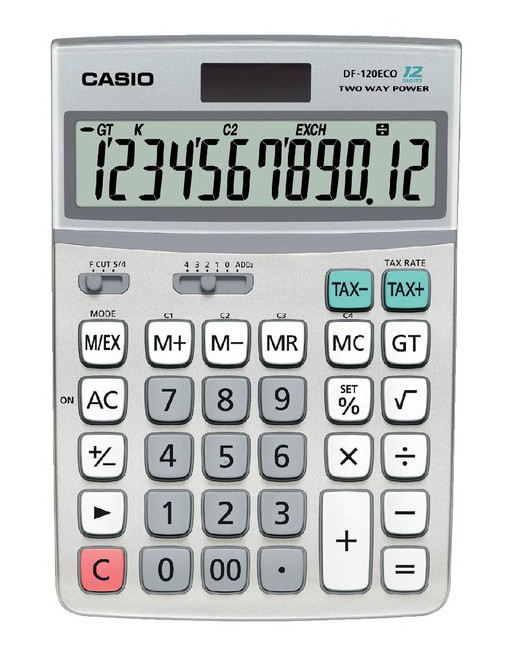 Rekenmachine Casio DF-120 ECO