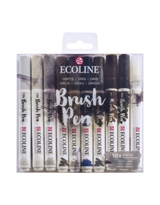 Brushpen Talens Ecoline...