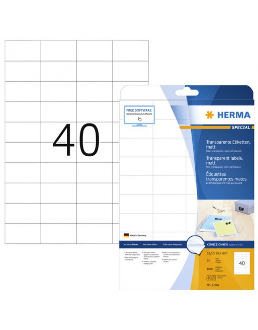 Etiket Herma 4684...