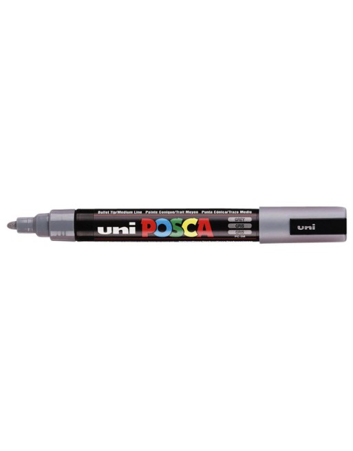 Verfstift Posca PC5M M grijs