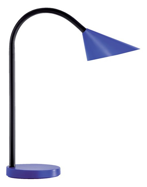 Bureaulamp Unilux Sol blauw