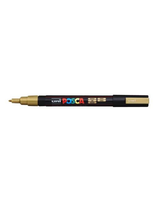 Verfstift Posca PC3M F goud