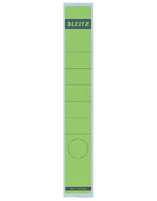 Rugetiket Leitz smal/lang...